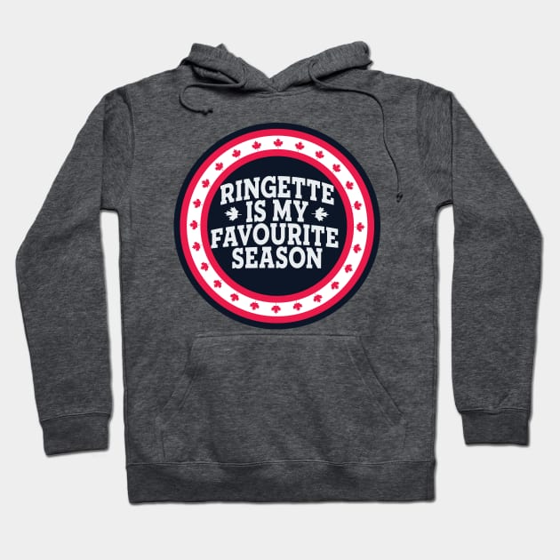 Ringette is my favourite season Hoodie by DacDibac